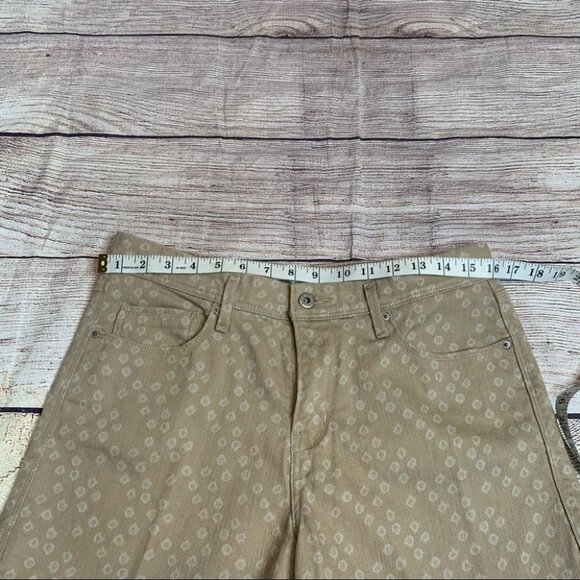 Levi’s Brown Printed Shorts Size 10 - Picture 8 of 10